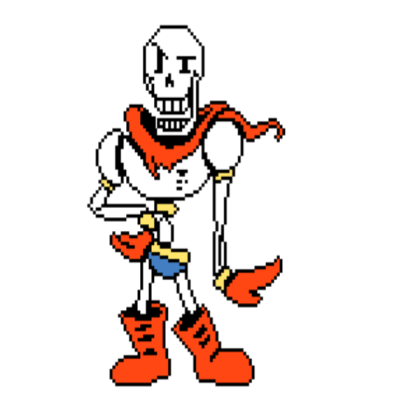 Papyrus Decal Normal Png Pixel Art Sprite Roblox decal