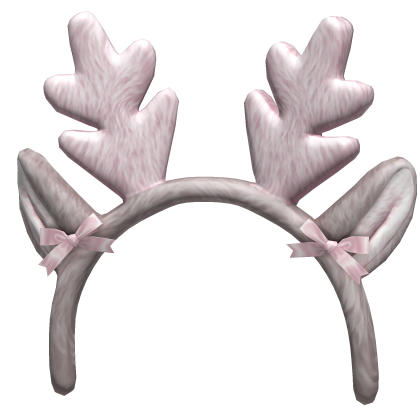 Cute Christmas Deer Antlers w/ Bows
