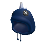 Dark Blue Dino Hood