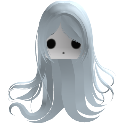 Halloween Ghost Hair - Baby Blue Roblox item