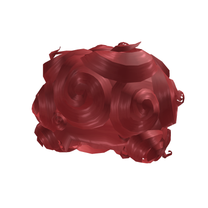 Big Sweet Swirly Afro in Cherry Red Roblox item