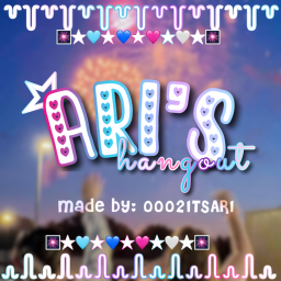 [NEW UPDATE] 🩵🤸‍♀️🪩 🌟 ari's hangout!