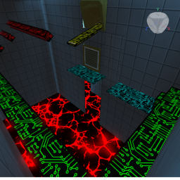 Destroyed lab
