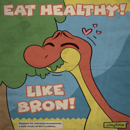 Bron Poster [Poppy Playtime] Roblox decal