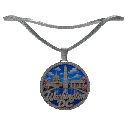 Washington DC custom chain 1/1 Roblox item