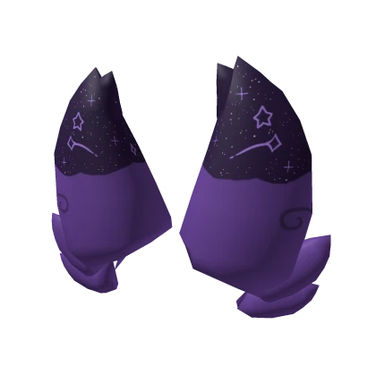 Emixtrian Ears - Purple | Roblox Item - Rolimon's