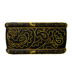 Right Runic Golden Bracelet