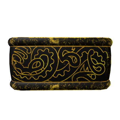 Right Runic Golden Bracelet