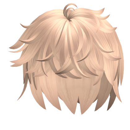 Messy Y2K Boy Hair (Blonde) thumbnail