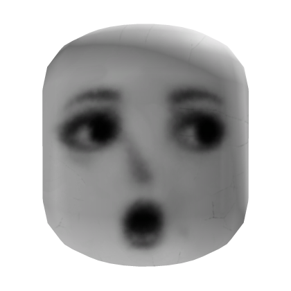 Shocked expression (half face mask)
