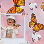 Aesthetic butterflies gaming