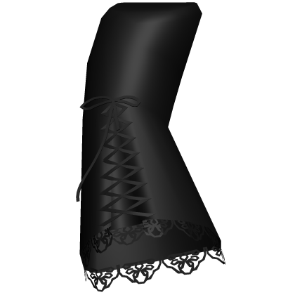(Right) 3.0 R6 Lace Sleeves Black Roblox item