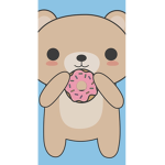 Cute brown bears