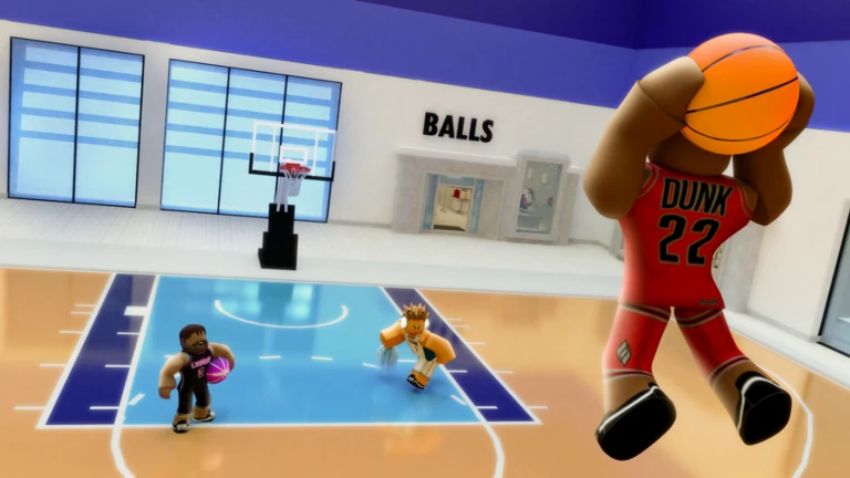 More About Dunking Simulator: Image via Roblox.com