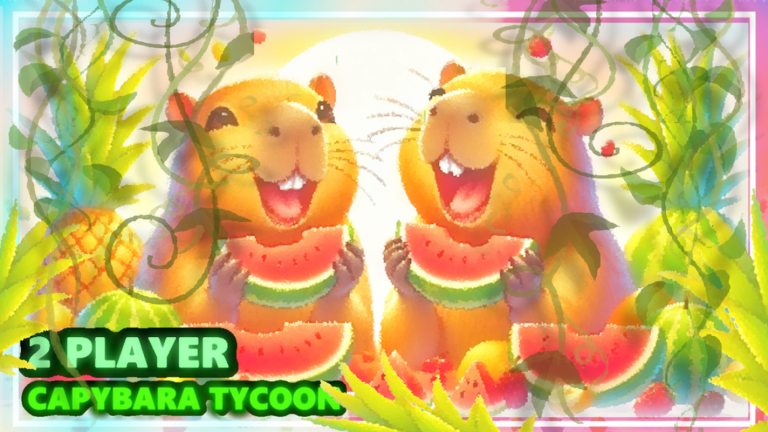 🍊 2 Player Capybara Tycoon! screenshot 2