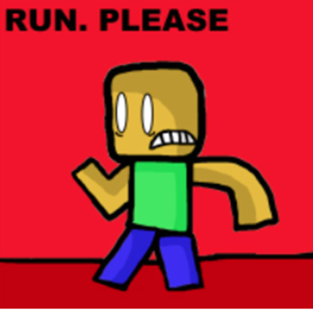 RUN PLEASE (scary running game)