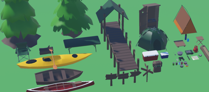 Large Low Poly Adventure Pack preview 1