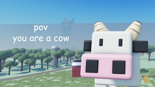 POV Je bent een koe-simulator