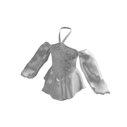 ♡ Princess Puffy Arms Dress - White