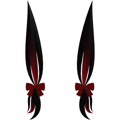 🕸️๋. ⭑ Mourning Gothic Extensions || Red Black