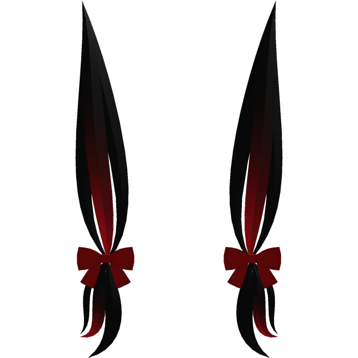 🕸️๋. ⭑ Mourning Gothic Extensions || Red Black