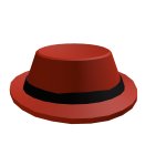 Classic Red Fedora