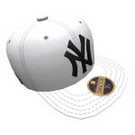 Sideways White NYC Baseball Cap