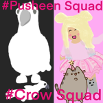 #Pusheen Squad and #Crow Squad Group