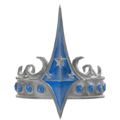 Silver crown of Sapphire 