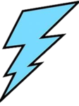 Blue Bolt Staff