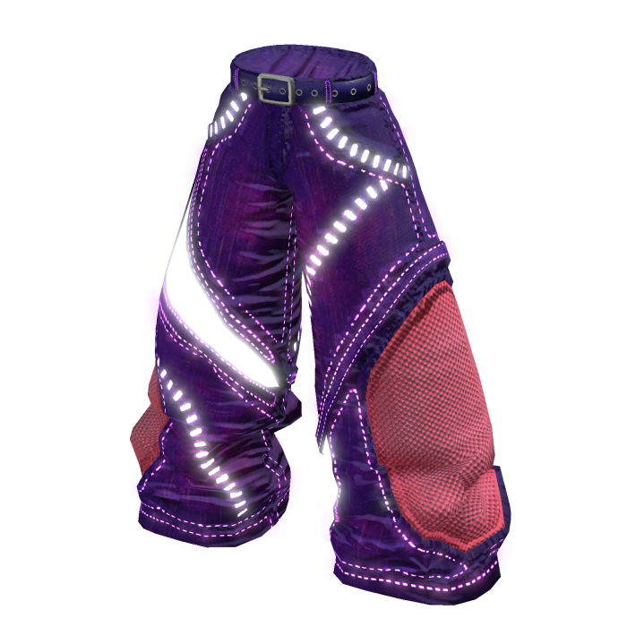 Neon Baggy Pants - Galaxy