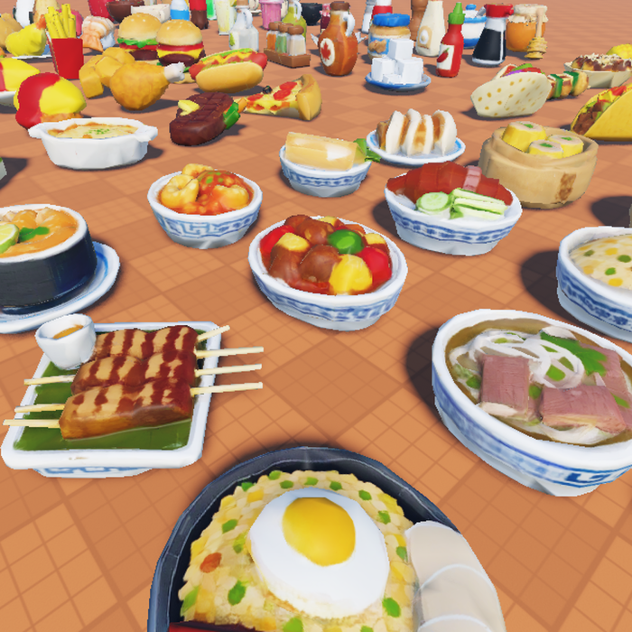 259 Low Poly Food Prop Models preview 3