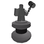 Silver Statue of the Hammer