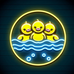 Neon ducklings