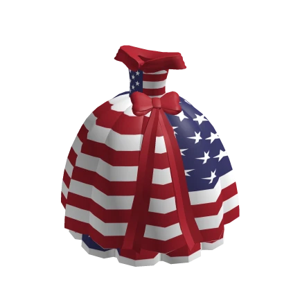 American Flag Long Dress  | Roblox Item - Rolimon's