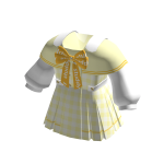 🍀Chibi Doll Sailor Dress (Studdy Yellow)