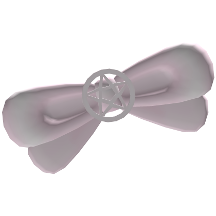 ♡ : cutesy witch pentagram bow Roblox item