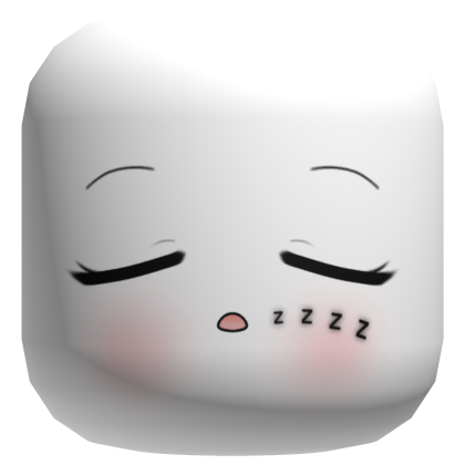 Cute Blushing Zzz Face