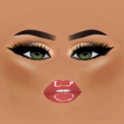 Green-Eyed Baddie | ZARIA COSMETICS Roblox decal