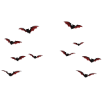 🦇 Bat Aura Black and Red