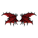 Red & Black Wings