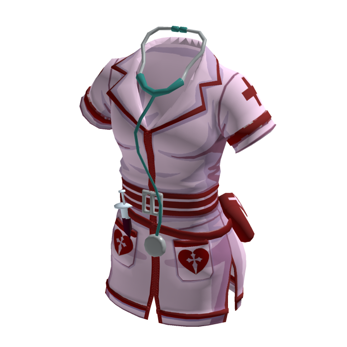 Pink Halloween nurse costume
