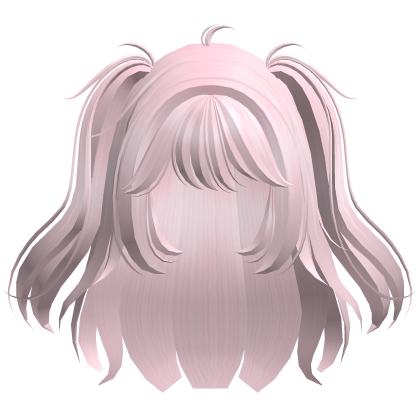 Cute Dolly Messy Pigtails (Pink) Roblox item