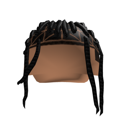 Half up Braids 1/2[Black] Roblox item