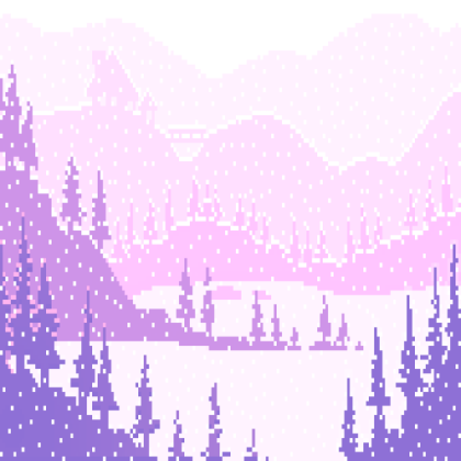 Pixel Winter Roblox decal
