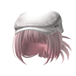 🍀Y2K Beret Spikey Bun (Pink)