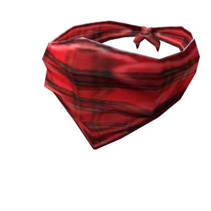 Bandites's Red Plaid Bandana
