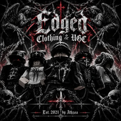 Edged Clothing & UGC Roblox group icon