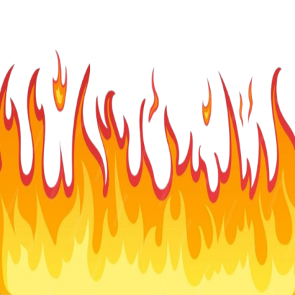cartoon fire flame Roblox decal