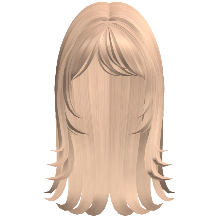 Cute Side Swept Layered Hair (Blonde)
